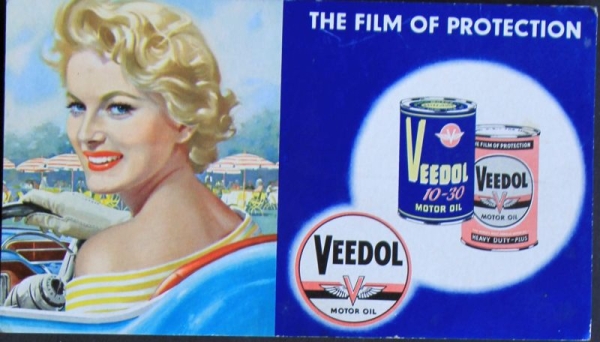 Veedol Display "The film of protection" 1958 (4551)